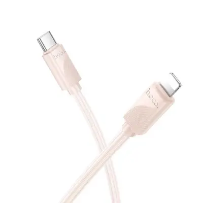 HOCO USB-C till Lightning 27W Kabel 1m X114 PD - Rosa