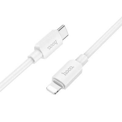 HOCO USB-C till Lightning Kabel 20W 1m PD 2.4A X96 - Vit
