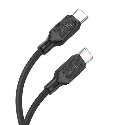 HOCO USB-C Till USB-C 60W 1m Kabel 3A X90 - Svart