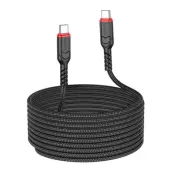 Hoco USB-C till USB-C 60W 3A 3m Kabel X59 - Svart