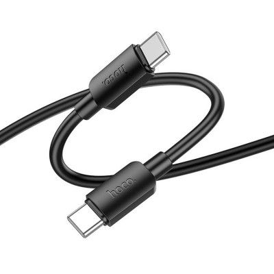 Hoco USB-C till USB-C kabel 1m 100W - Svart