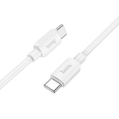 Hoco USB-C till USB-C kabel 1m 60W - Vit