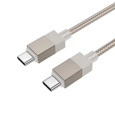 Hoco USB-C - USB-C 60W 3A Kabel 1m X110 - Guld