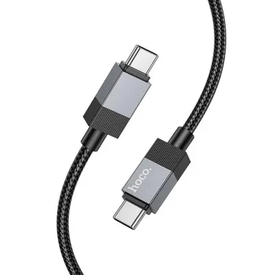 Hoco USB-C - USB-C 60W 3A Kabel 1m X110 - Svart