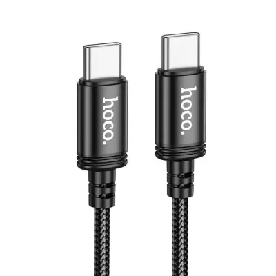 Hoco USB-C - USB-C 60W 3A Kabel 2m X89 - Svart