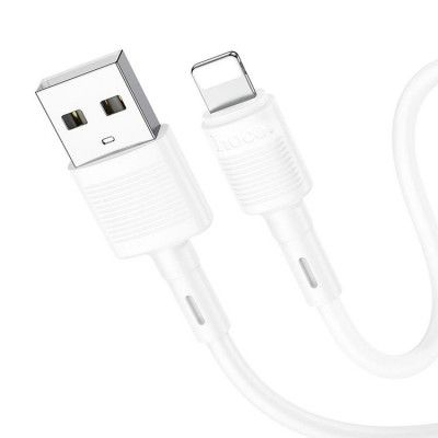 Hoco USB Till Lightning Kabel 1m - Vit