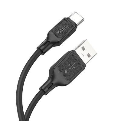 HOCO USB Till USB-C 1m Kabel 3A X90 - Svart