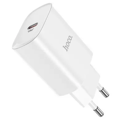 Hoco Väggladdare Adapter USB-C - Vit