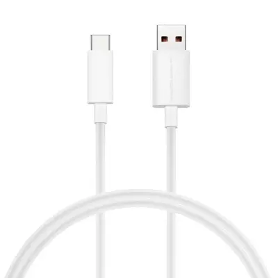 HUAWEI USB-A Till USB-C 8A Kabel 1m Bulk - Vit