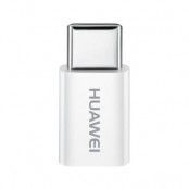 Huawei USB adapter Micro-USB till Typ-C AP52 Vit