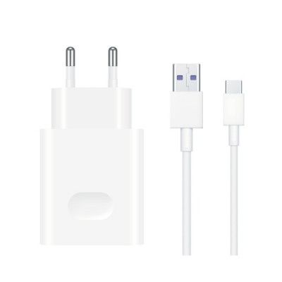 Huawei Wall SuperCharger, 40W, USB-C m. USB-C-kabel, Vit