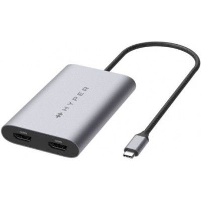 HyperDrive Dual 4K HDMI Adapter for M1/M2 MacBook