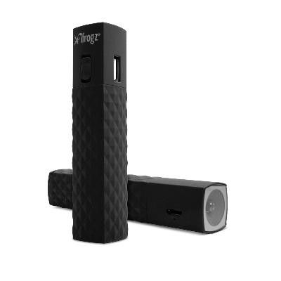 Ifrogz Go Lite Powerbank batteriladdare och ficklampa 2600 mAh  - (Svart)