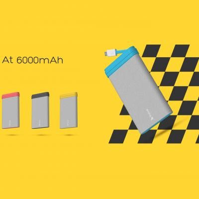 iHave AT Extern Powerbank 6000 mAh - (Blå)