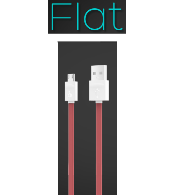 iHave Flat Micro USB kabel - 900mm -