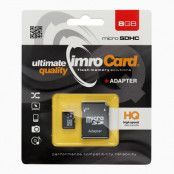 Imro Minneskort Imro microSD 8GB med adapter