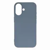 iPhone 16e Mobilskal MagSafe Liquid Silikon - Ljusblå