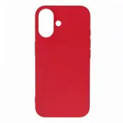 iPhone 16e Mobilskal MagSafe Liquid Silikon - Röd