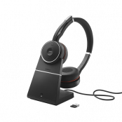 JABRA EVOLVE 75 WITH CHARGINGSTAND AND LINK 370 MS