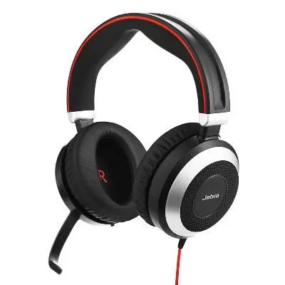 Jabra Evolve 80 UC Stereo - Svart