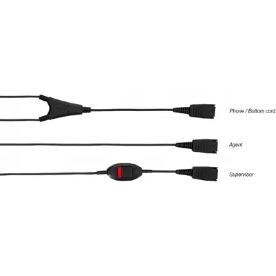 Jabra Y-kabel med mute-knapp