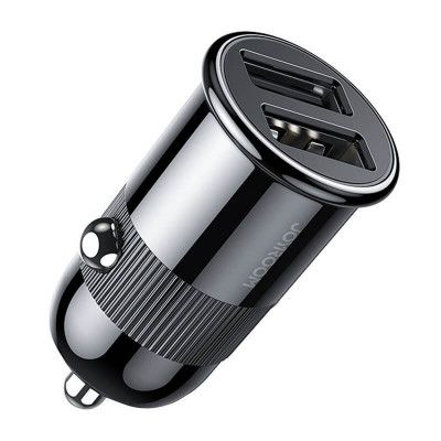 Joyroom 3,1 A dual port smart car charger Svart
