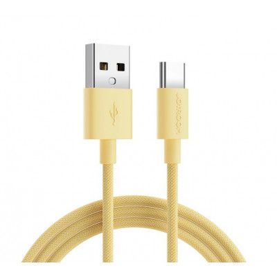 Joyroom 480Mbps 3A USB-A till USB-C Kabel 2m - Gul