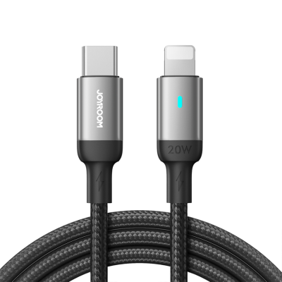 Joyroom A10 USB-C till Lightning kabel 20W 1.2m - Svart