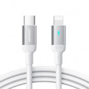 Joyroom A10 USB-C till Lightning kabel 20W 1.2m - Vit