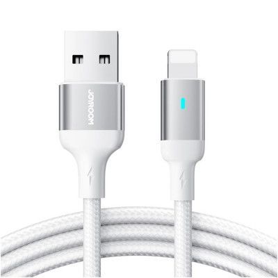 Joyroom A10 USB-A till Lightning kabel 2m - Vit