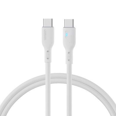 Joyroom Kabel USB-C till USB-C 100W 1.2m - Vit