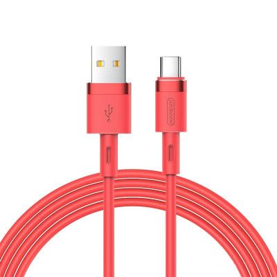 Joyroom Kabel USB-C 2.4A 1.2 m - Röd