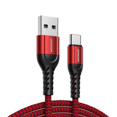 Joyroom N10 USB-C Kabel 0.25m 1.2m 2m - Röd