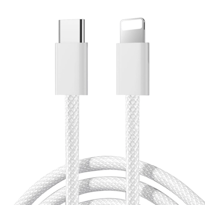 Joyroom S-A45 USB-C - Lightning 30W Kabel Braided 1m Ben Series
