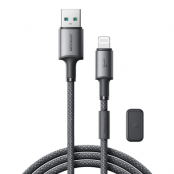 Joyroom S-A50 3A USB-A - Lightning Kabel 1.2m - Grå