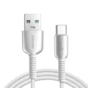 Joyroom S-A51 3A USB-A - USB-C Kabel 1.2m - Ljusgrå