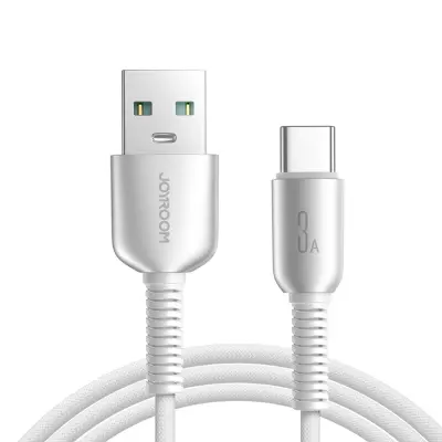 Joyroom S-A51 3A USB-A - USB-C Kabel 1.2m - Ljusgrå