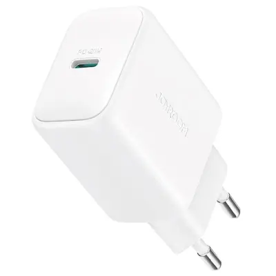 JOYROOM Snabbladdare 20W USB-C EU JR-TCF20 PD - Vit