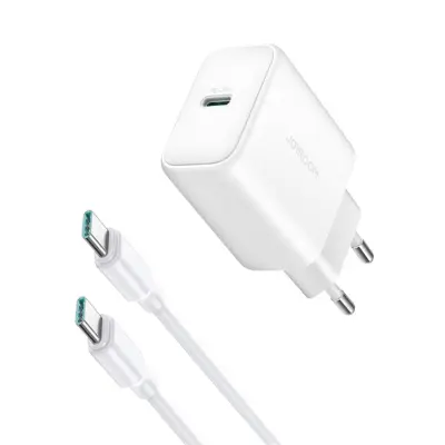 JOYROOM Snabbladdare 30W USB-C med USB-C Kabel 1m JR-TCF24 EU