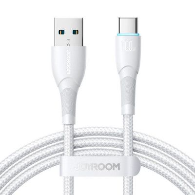 Joyroom Starry USB-C till USB-A kabel 100W 1m - Vit
