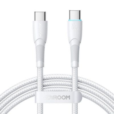Joyroom Starry USB-C till USB-C 60W Kabel 1m - Vit