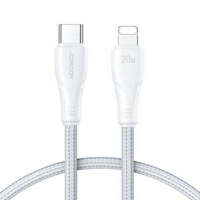 Joyroom Surpass USB-C Till Lightning 20W Kabel 1.2 m - Vit