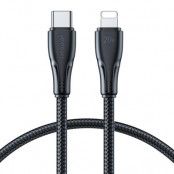 Joyroom Surpass USB-C Till Lightning 20W Kabel 2 m - Svart