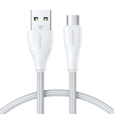 Joyroom Surpass USB Till Micro USB Kabel 1.2 m - Vit