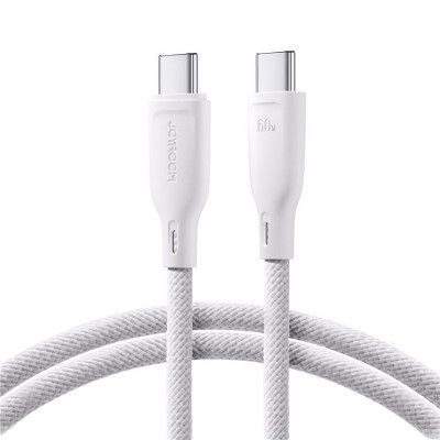 Joyroom USB-C till USB-C kabel 1m PD 60W - Vit