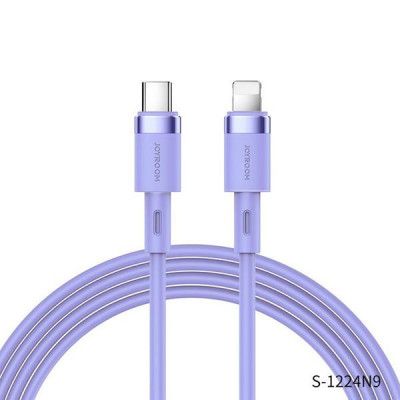 Joyroom USB-C till Lightning Kabel PD 20W 120cm - Lila