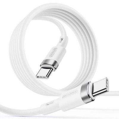 Joyroom USB-C till USB-C Kabel PD 60W 3A 120cm - Vit
