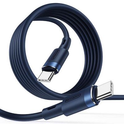 Joyroom USB-C till USB-C Kabel PD 60W 3A 180cm - Blå