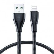 Joyroom USB-A Till Lightning Kabel 0.25 m - Svart