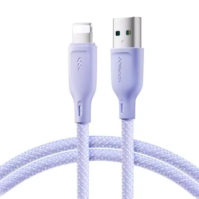 Joyroom USB-A till Lightning kabel 2m 3A - Lila